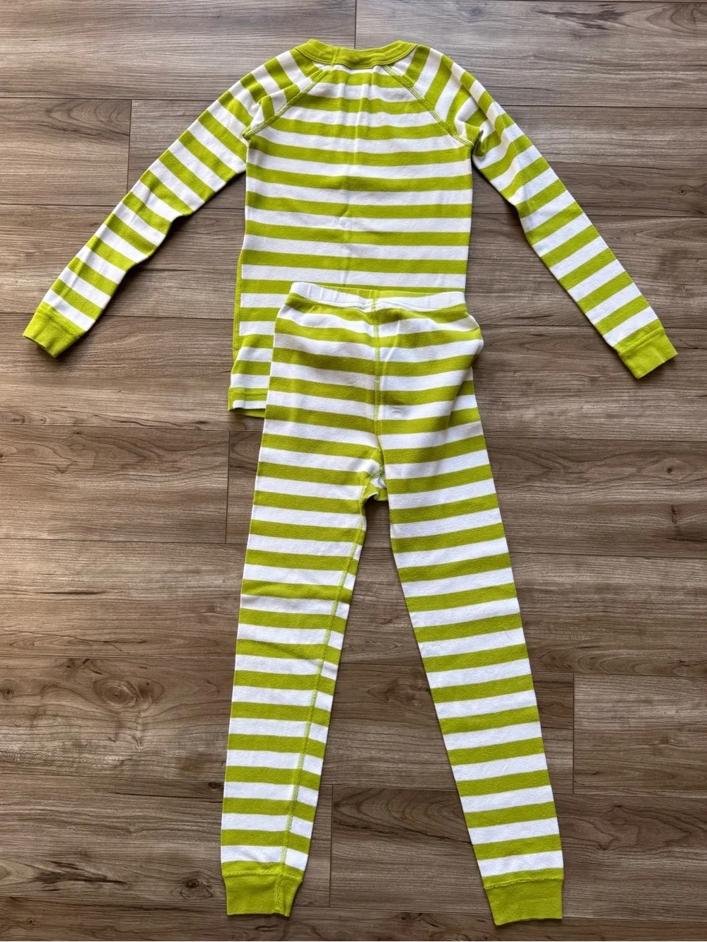 Hanna Andersson Dr.Suess Grinch Organic Cotton Long John Pajamas Boy Girl Size 8